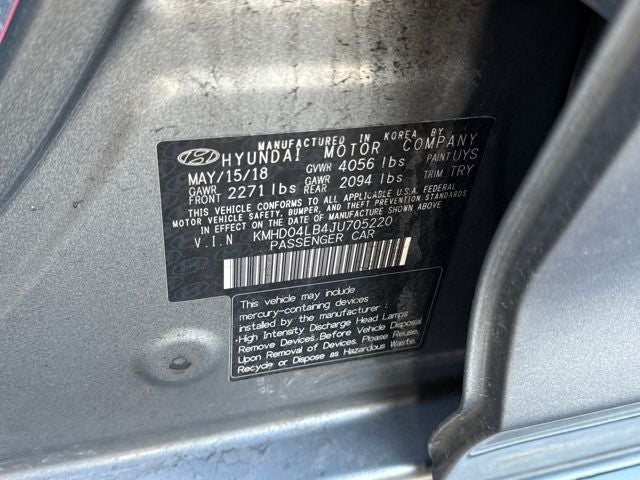 2018 Hyundai Elantra Sport