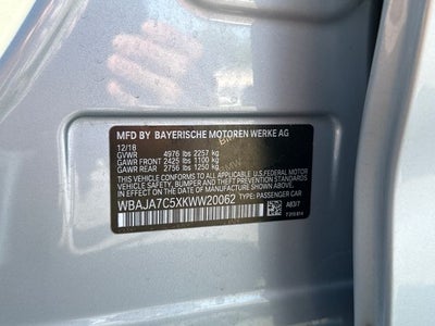 2019 BMW 5 Series 530i xDrive