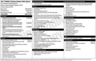 2017 BMW 5 Series 540i xDrive