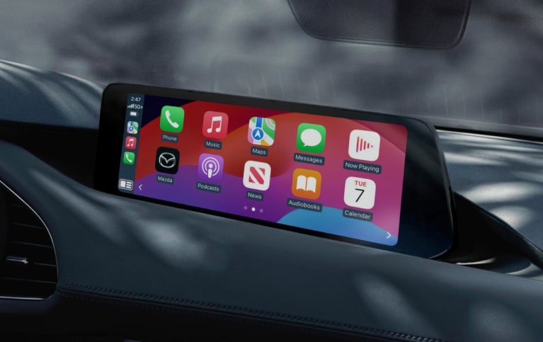 2025 Mazda 3 Sedan -Apple CarPlay Integration Feature | Koch 33 Mazda in Easton PA