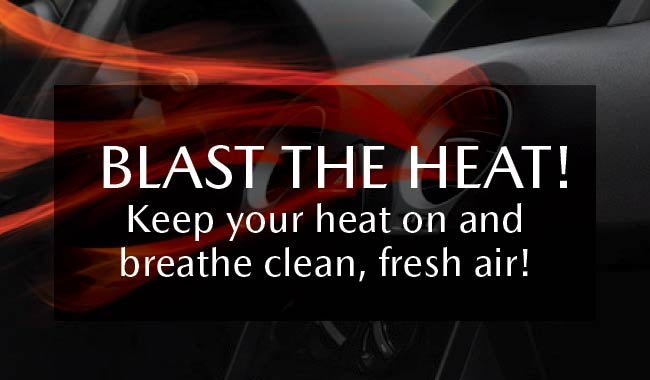 Perform HVAC disinfecting service and replace cabin filter