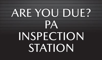 COMPLIMENTARY PA STATE SAFETY INSPECTION